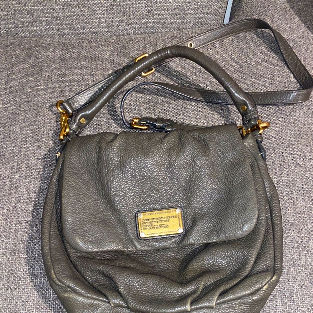 Marc Jacobs Black Leather Shoulder Bag